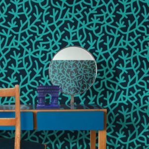 Mini Moderns A Forest Lido wallpaper