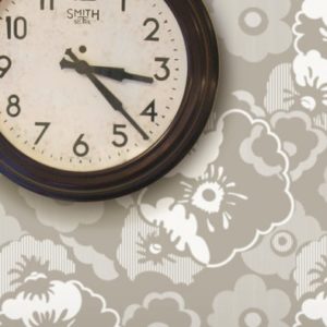 Mini Moderns Alice Weathered Cedar wallpaper