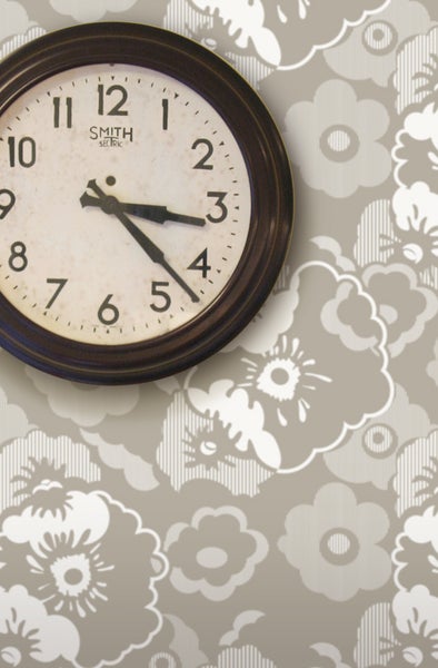 Mini Moderns Alice Weathered Cedar wallpaper
