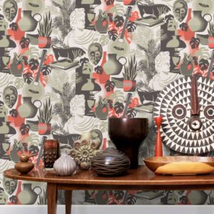 Mini Moderns Art Room British Lichen wallpaper