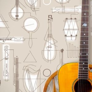 Mini Moderns Concert Stone wallpaper