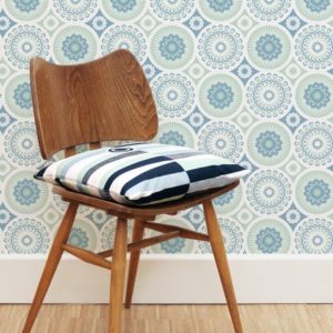 Mini Moderns Darjeeling Chalkhill Blue wallpaper