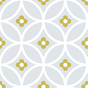Layla Faye Daisy Chain Large Light Autumn Wallpaper