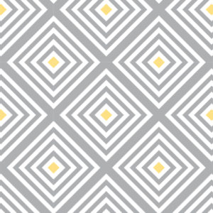 Layla Faye Diamond Slate Yellow Wallpaper