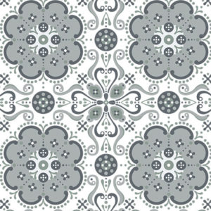Layla Faye Folksy Moonlight Garden Wallpaper