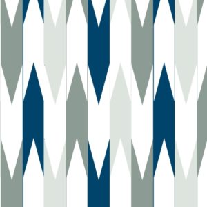 Layla Faye Arrows Slate Azure Wallpaper