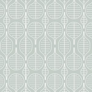 Layla Faye Little Leaves Light Slate Grey Wallpaper
