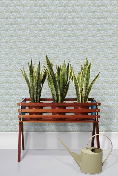 Mini Moderns Metroland British Lichen wallpaper