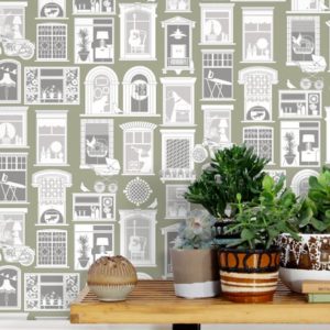 Mini Moderns One Day British Lichen wallpaper