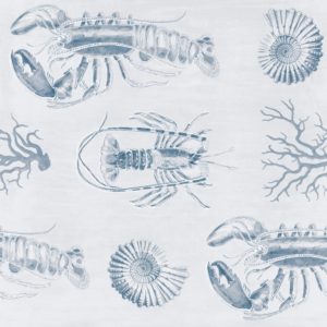 Mind The Gap Lobster Blue wallpaper