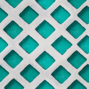 Mind The Gap Concrete Patch Turquoise wallpaper