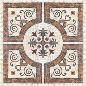 Mind The Gap Byzantine tile wallpaper