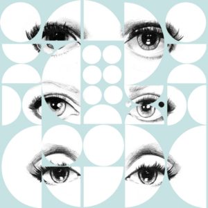 Mind The Gap Eyes and circles sky wallpaper