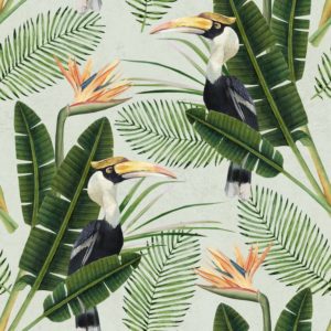 Mind The Gap Birds of Paradise wallpaper