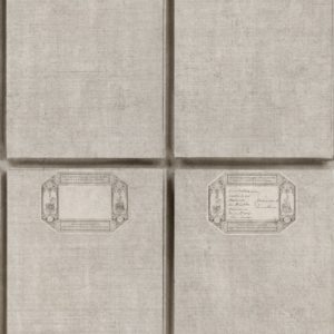 Mind The Gap Fabric Covers Taupe wallpaper