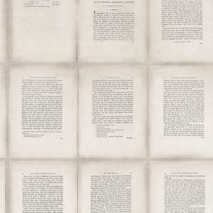 Mind The Gap Inside Book Taupe wallpaper