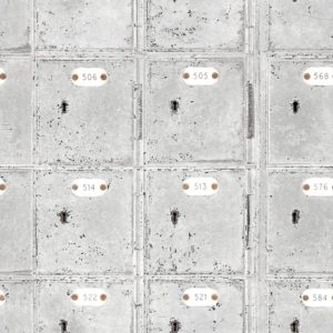 Mind The Gap Locker Room White wallpaper
