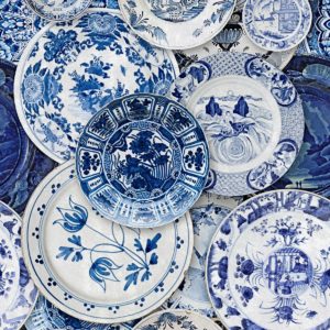 Mind The Gap Delftware wallpaper