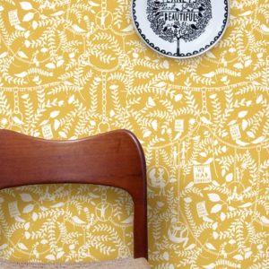 Mini Moderns We Had Everything Mustard wallpaper