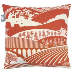 Mini Moderns Moordale Harvest Orange cushion