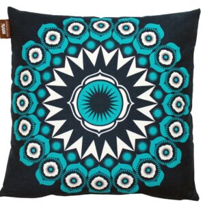 Mini Moderns Darjeeling Indigo cushion