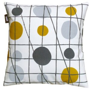 Mini Moderns Pavilion Mustard cushion