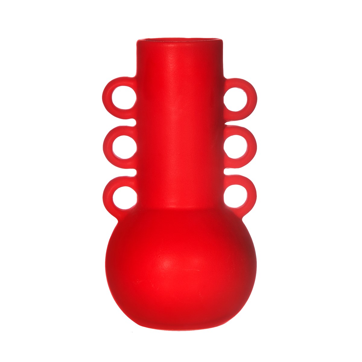 Sass & Belle Large Amphora Vase Lipstick Red
