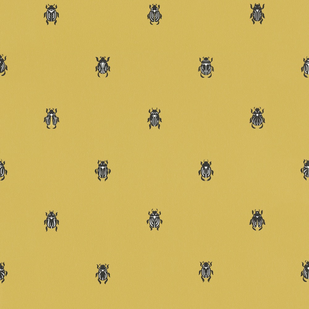 Sandberg Wallpaper LHotel Audrey yellow