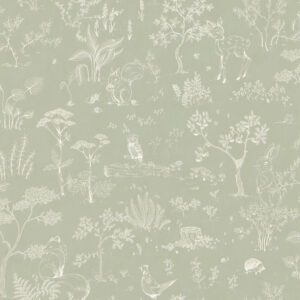 Sandberg Wallpaper Familj II Hollie pistachio