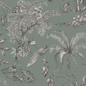 Sandberg Wallpaper Familj II Moa juniper