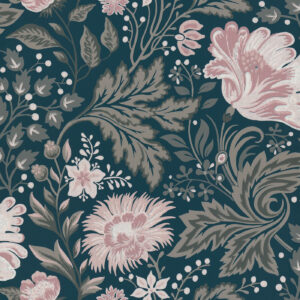 Sandberg Wallpaper Familj II Ava dark blue