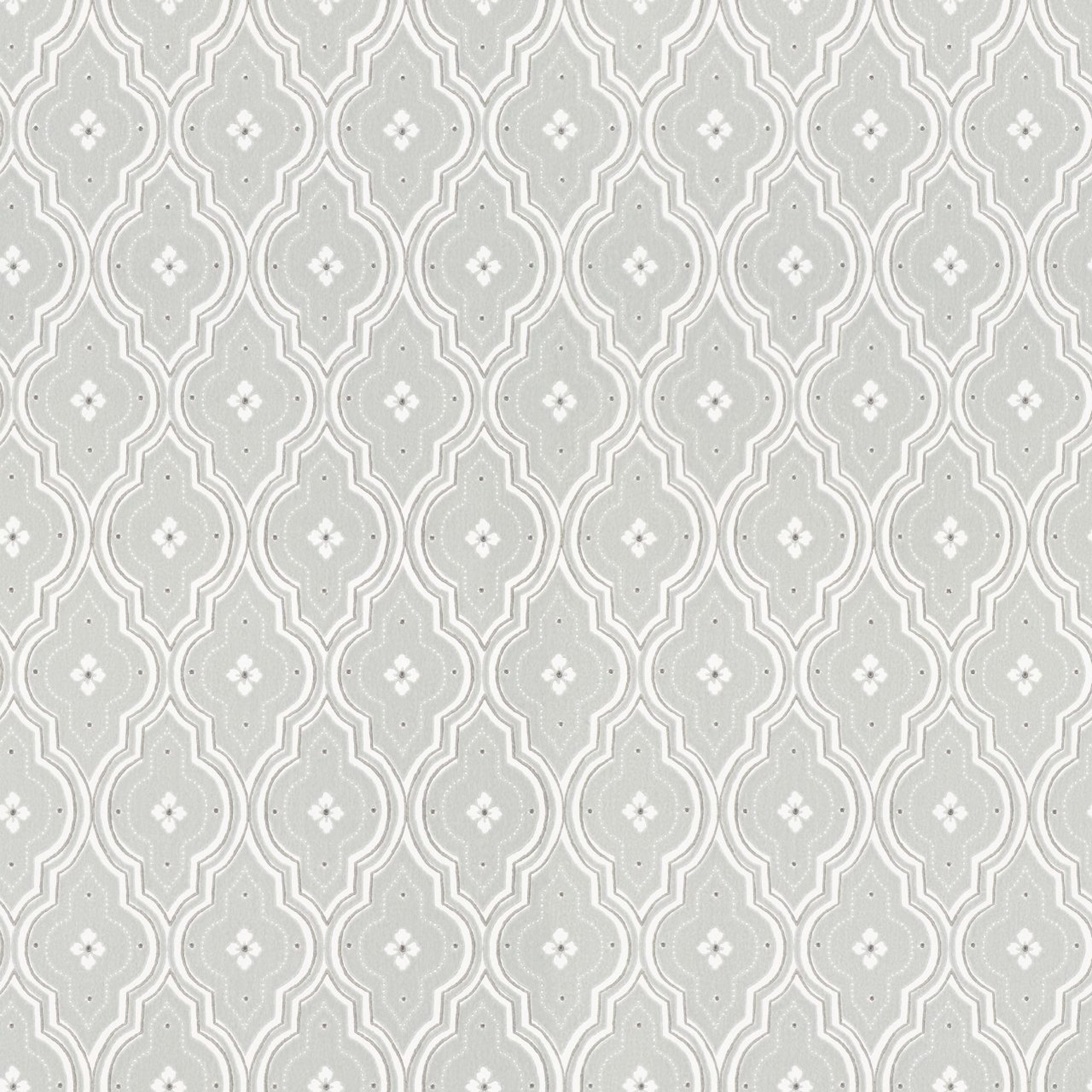 Sandberg Wallpaper Villa Dalarö Viola light grey