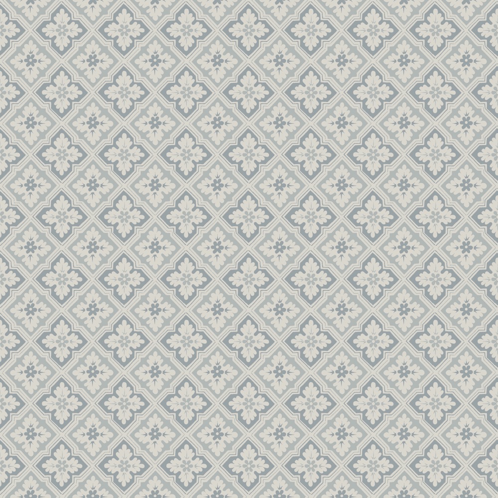 Sandberg Wallpaper Ett Hem Edvin misty blue