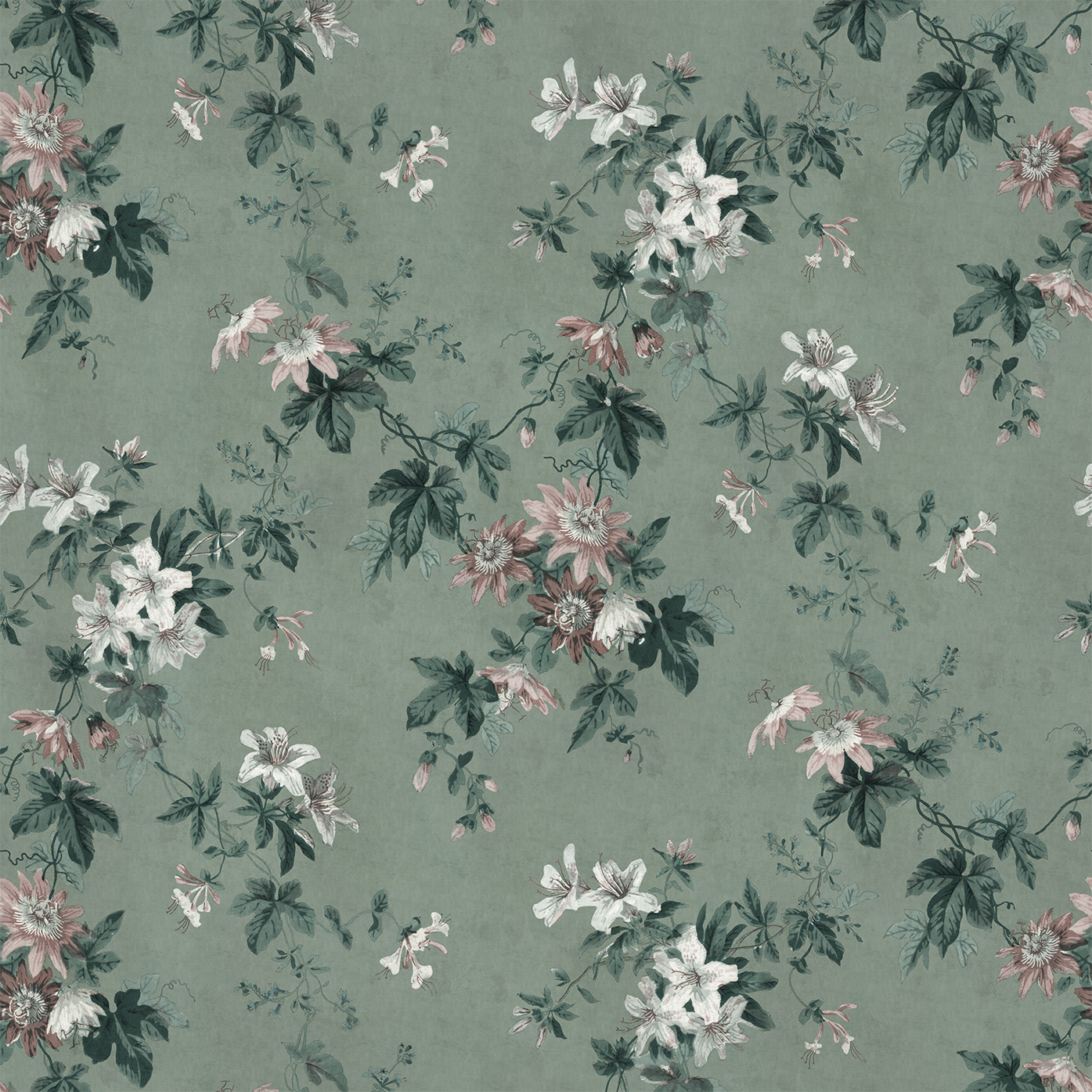 Sandberg Wallpaper Special Edition Faded Passion sage green