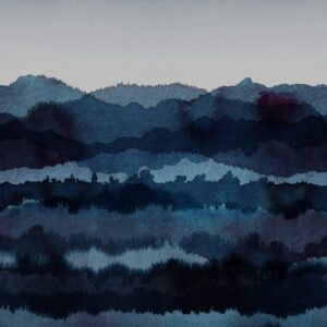 Sandberg Wallpaper Special Edition Midnatt dark blue