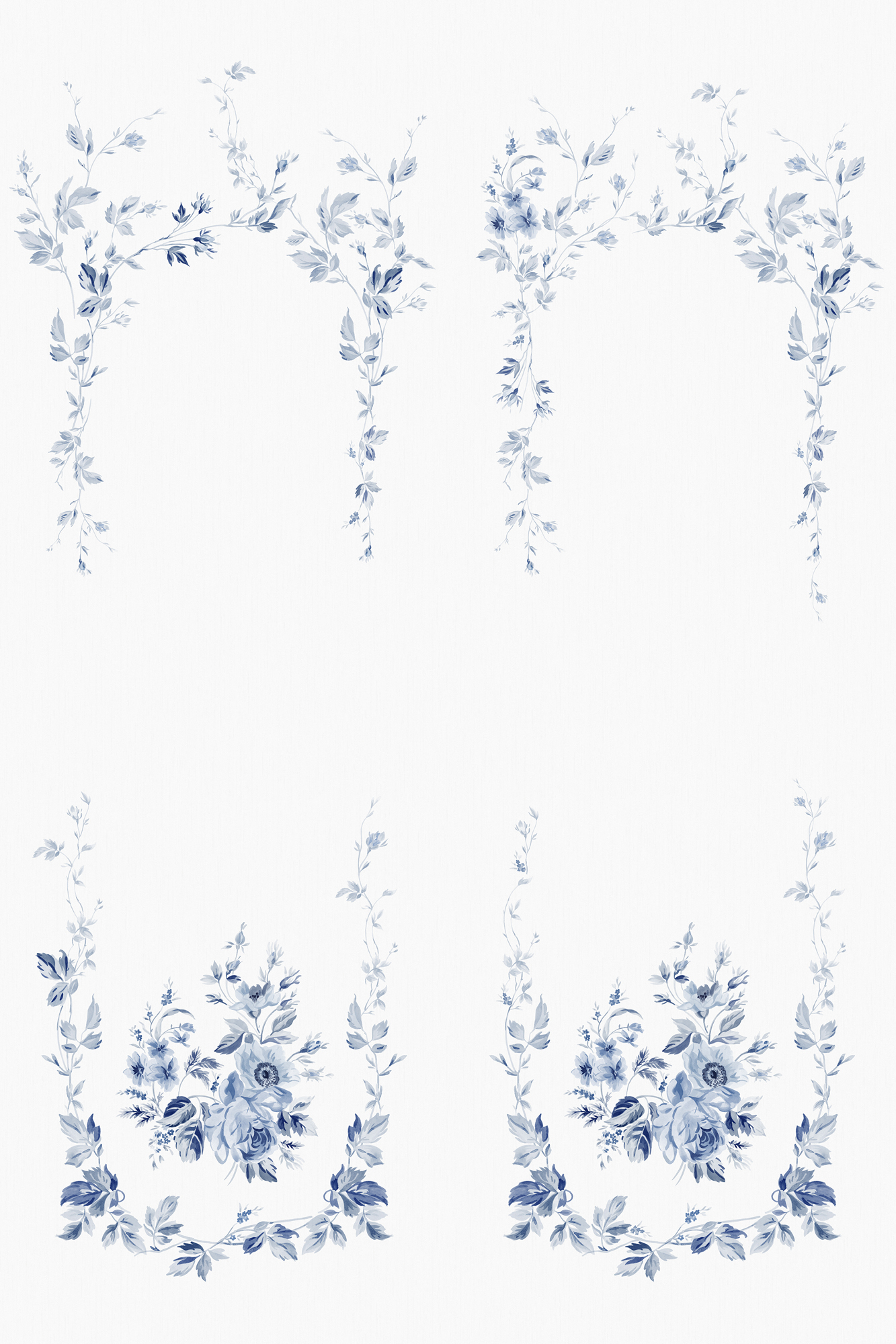 Sandberg Wallpaper Arv Marieberg blue