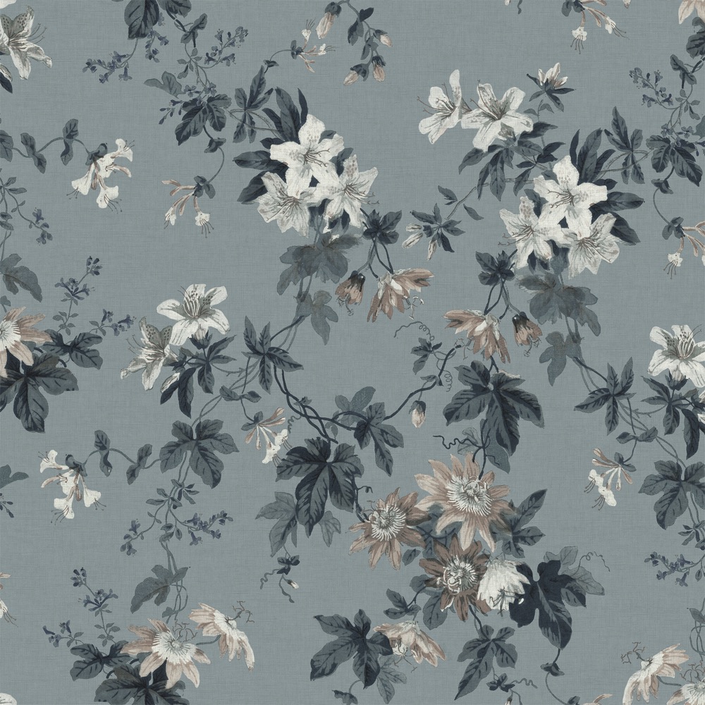 Sandberg Wallpaper Ett Hem Sandra misty blue