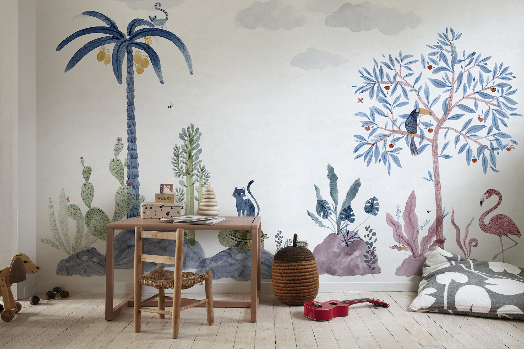 Sandberg Wallpaper Familj II Wilton confetti