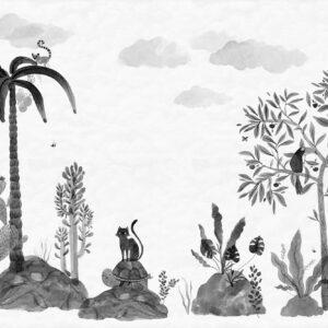 Sandberg Wallpaper Familj II Wilton graphite