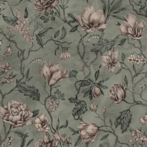 Sandberg Wallpaper Kolonin Belinda garden green