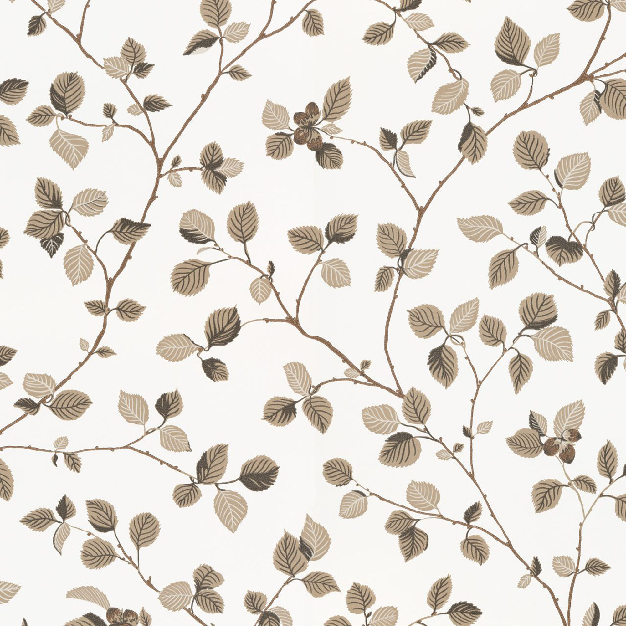 Sandberg Wallpaper Arboretum Hassel brown