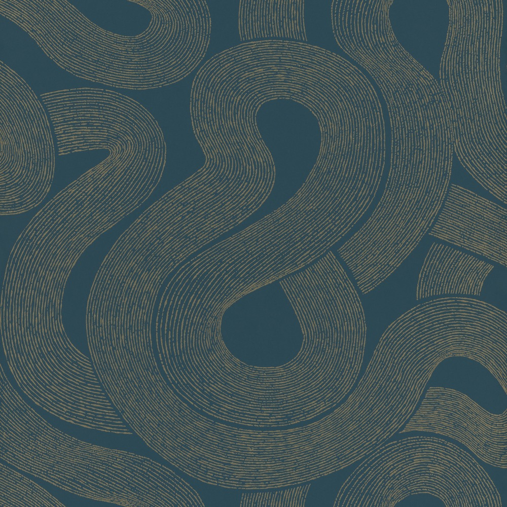 Sandberg Wallpaper Nippon Zen dark blue