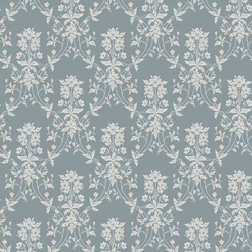 Sandberg Wallpaper Ett Hem Alva indigo blue