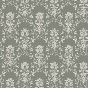 Sandberg Wallpaper Ett Hem Alva forest green