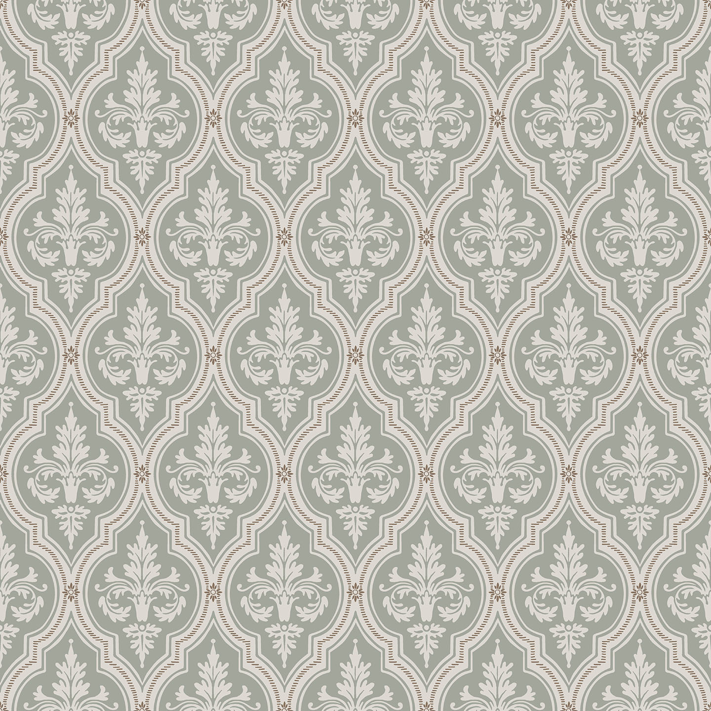 Sandberg Wallpaper Löfstad Lillie garden green
