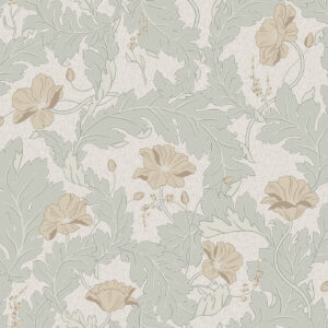 Sandberg Wallpaper Löfstad Charlotta spring green