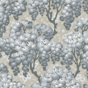 Sandberg Wallpaper Löfstad Ragnvi indigo blue