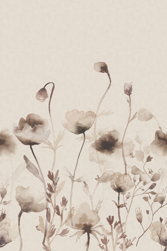 Sandberg Wallpaper Jordnära Morangen hazel