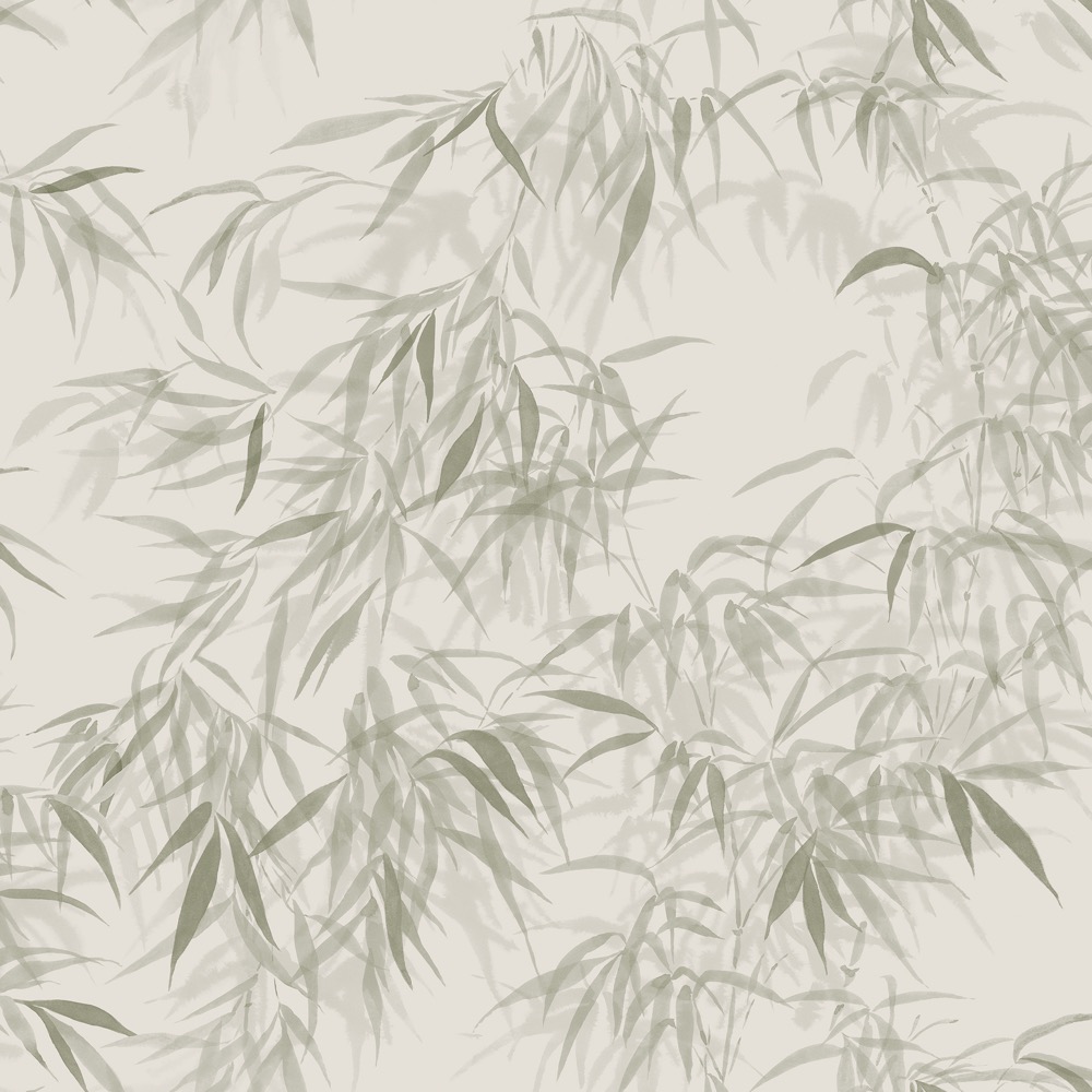 Sandberg Wallpaper Jordnära Jon olive green