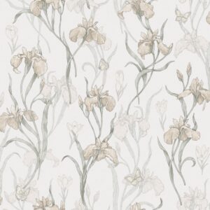 Sandberg Wallpaper Huset i Solen Iris powder pink